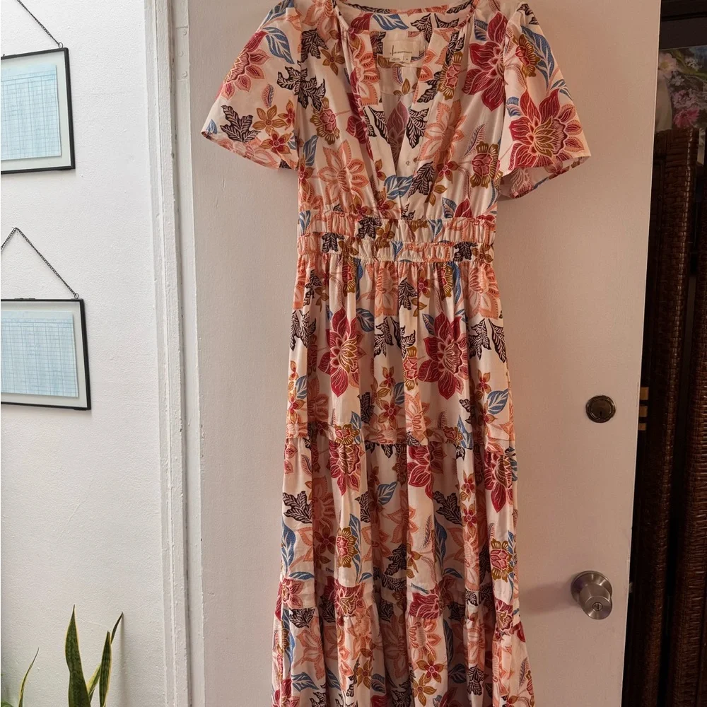 Anthropologie Floral Maxi Dress - Multicolor - Picture 3 of 3